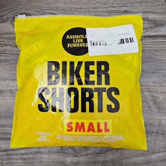 ALF New Long Red And Black Paisley Mid Rise Bike Shorts - Picture 5 of 6